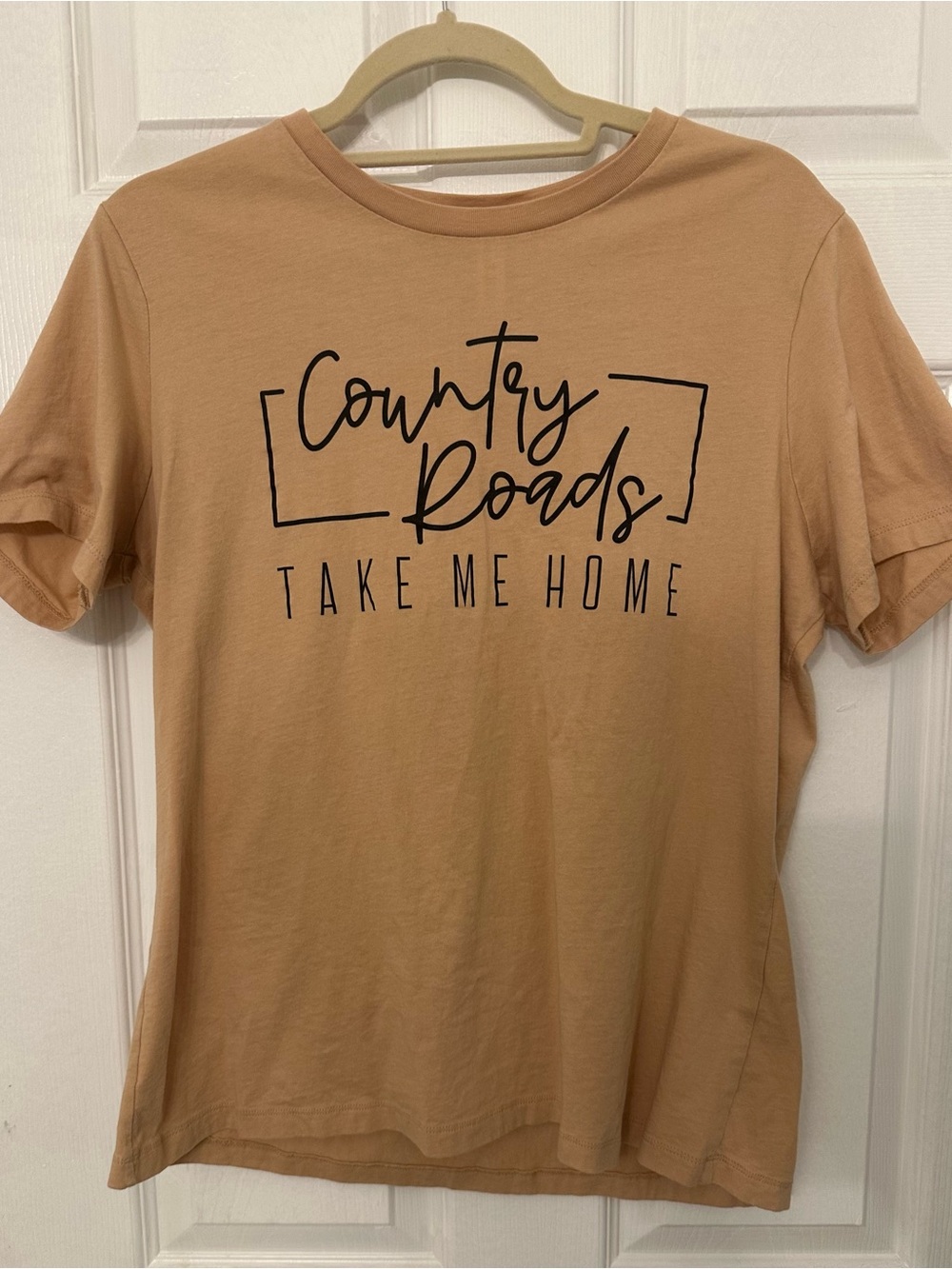 Bella Canvas Peach Graphic Crew Tee